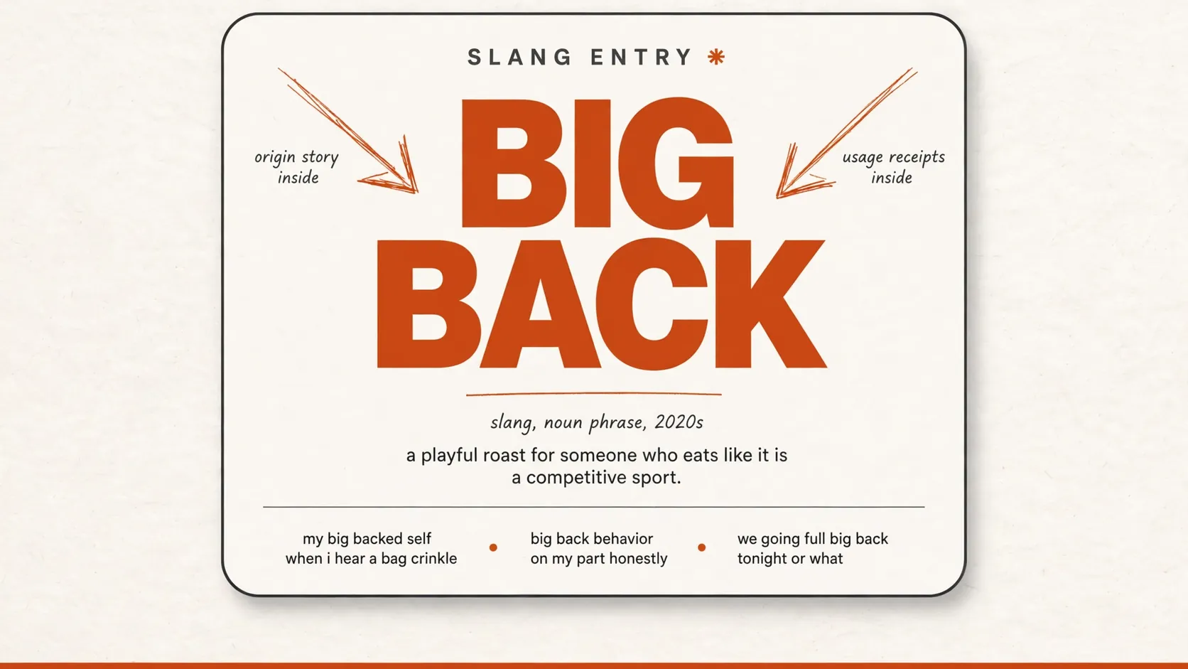 What Does Big Back Mean In Slang What Does Big Back Mean In Slang