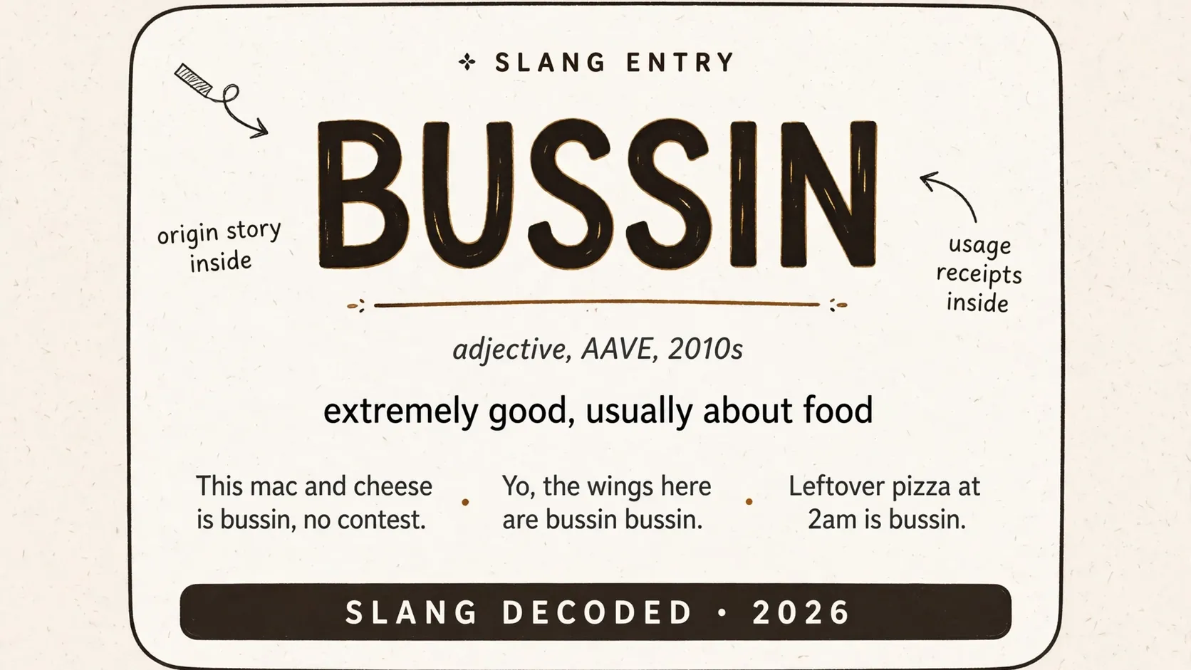 What Does Bussin Mean In Slang