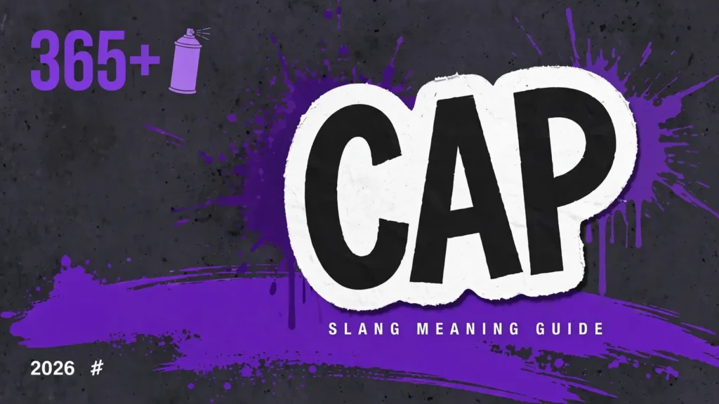 What Does Cap Mean In Slang