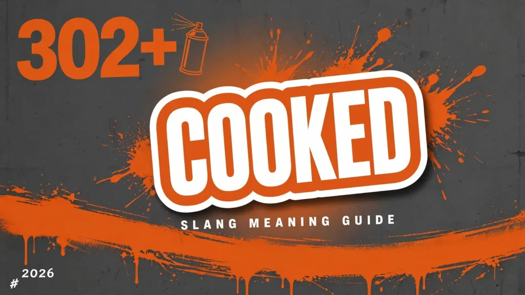What Does Cooked Mean In Slang