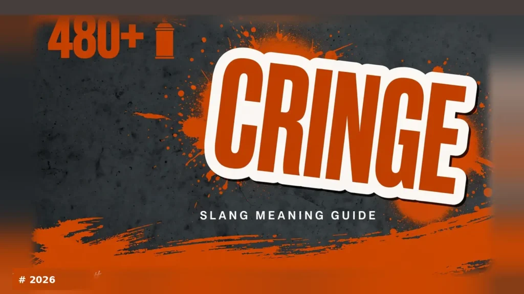 What Does Cringe Mean In Slang