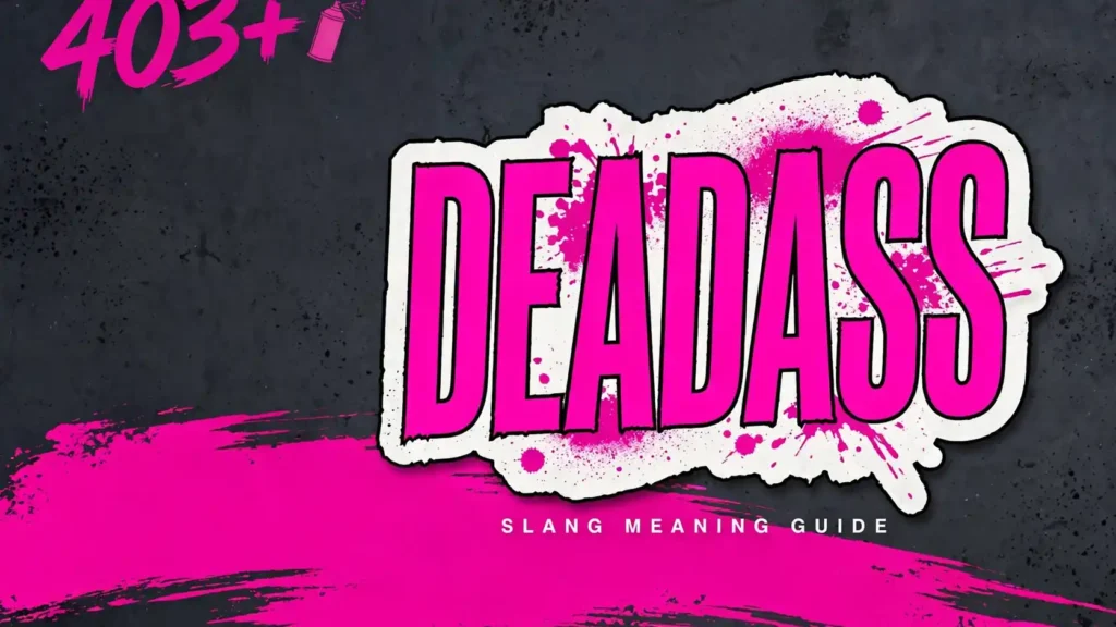 What Does Deadass Mean In Slang