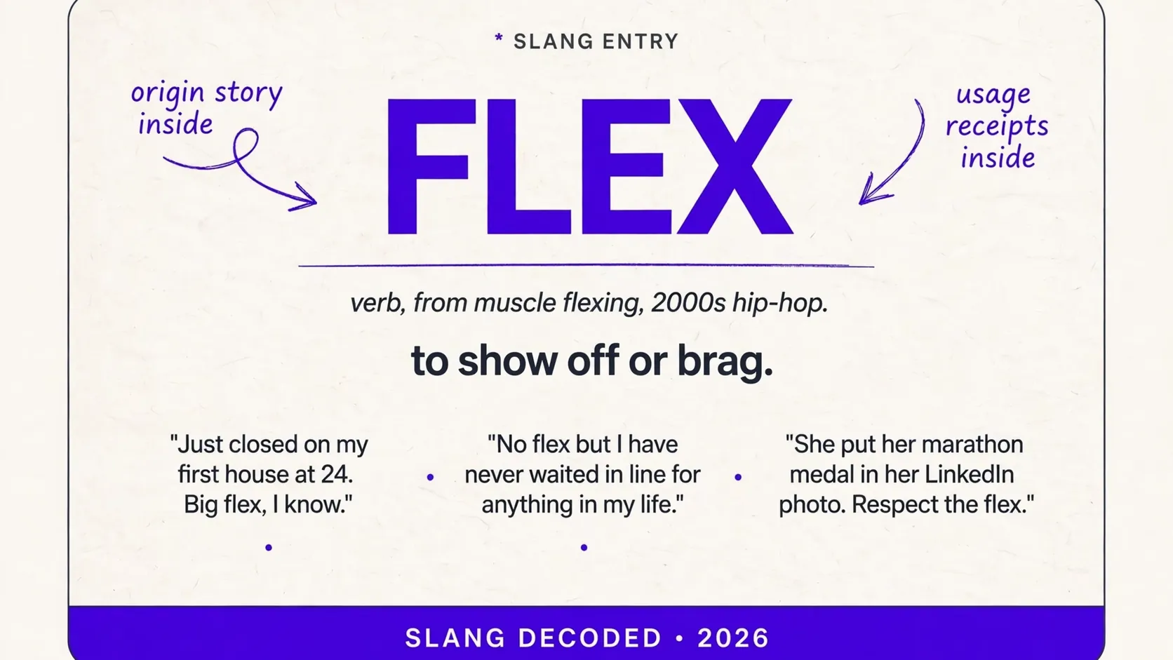 What Does Flex Mean In Slang What Does Flex Mean In Slang