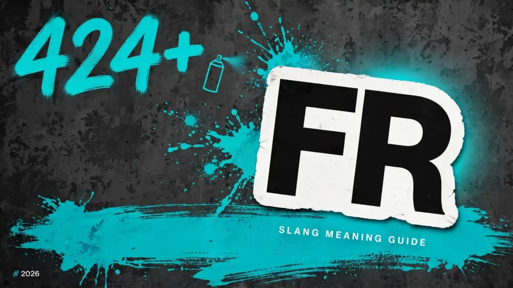 What Does Fr Mean In Slang
