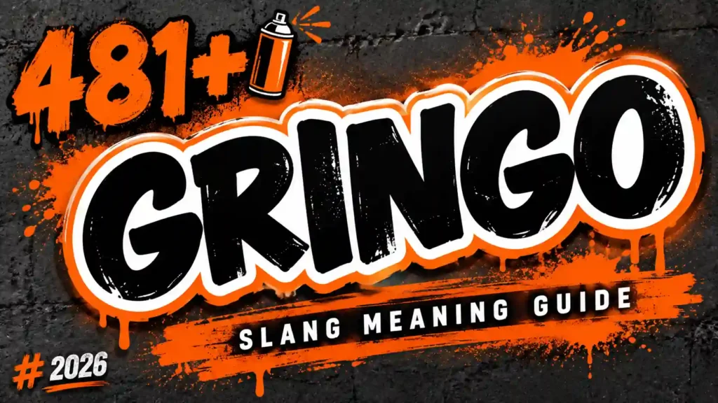 What Does Gringo Mean In Slang