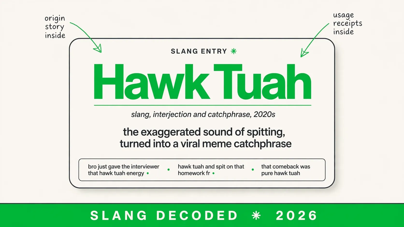 What Does Hawk Tuah Mean In Slang