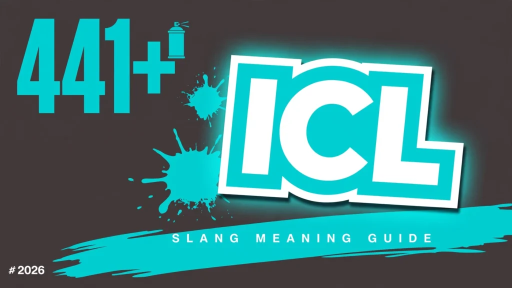 What Does Icl Mean In Slang