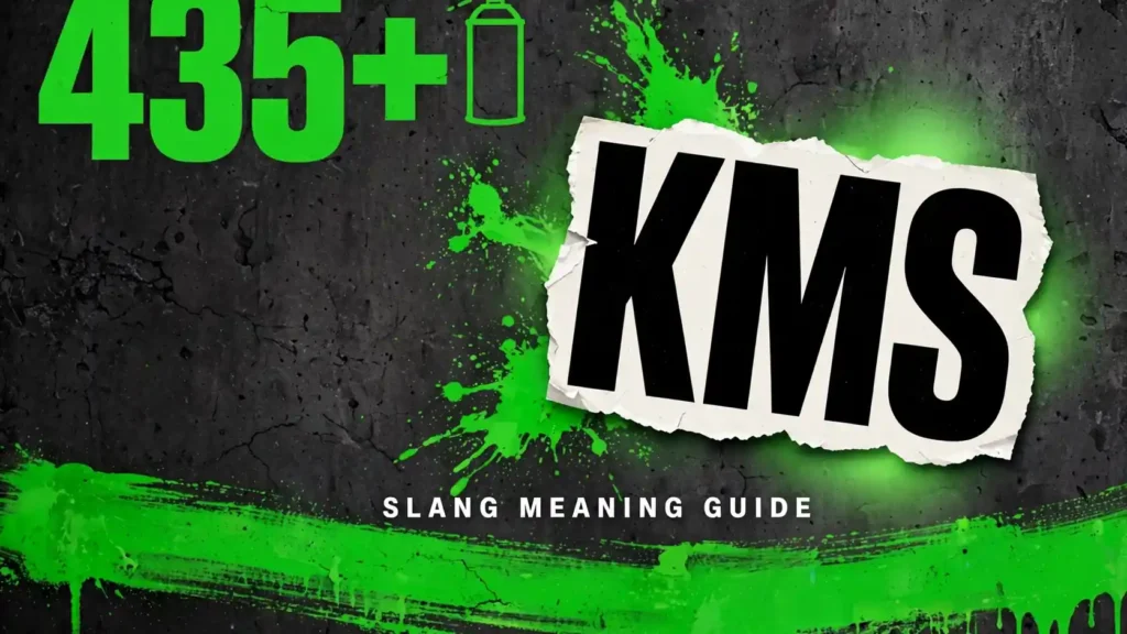 What Does Kms Mean In Slang