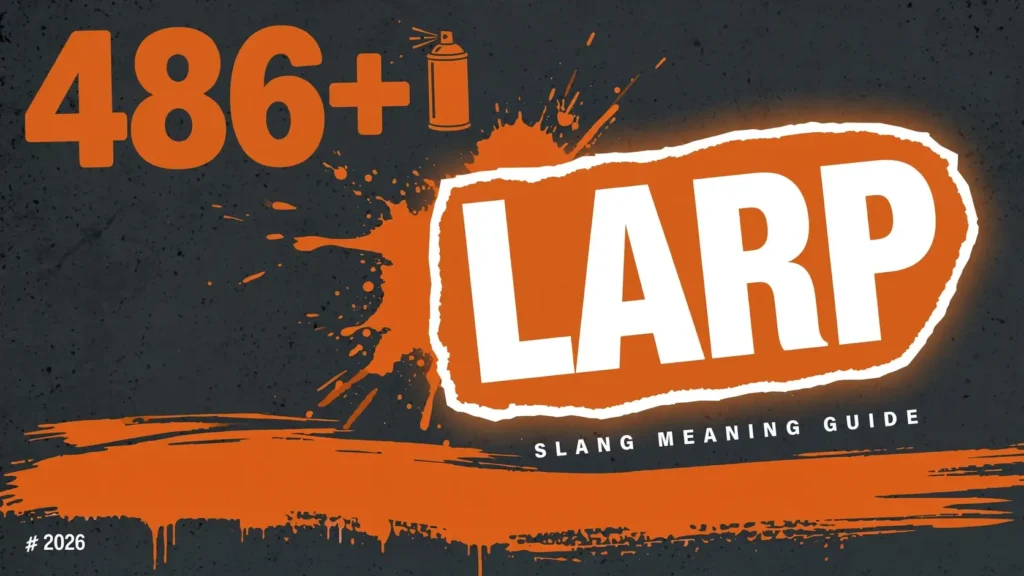 What Does Larp Mean In Slang
