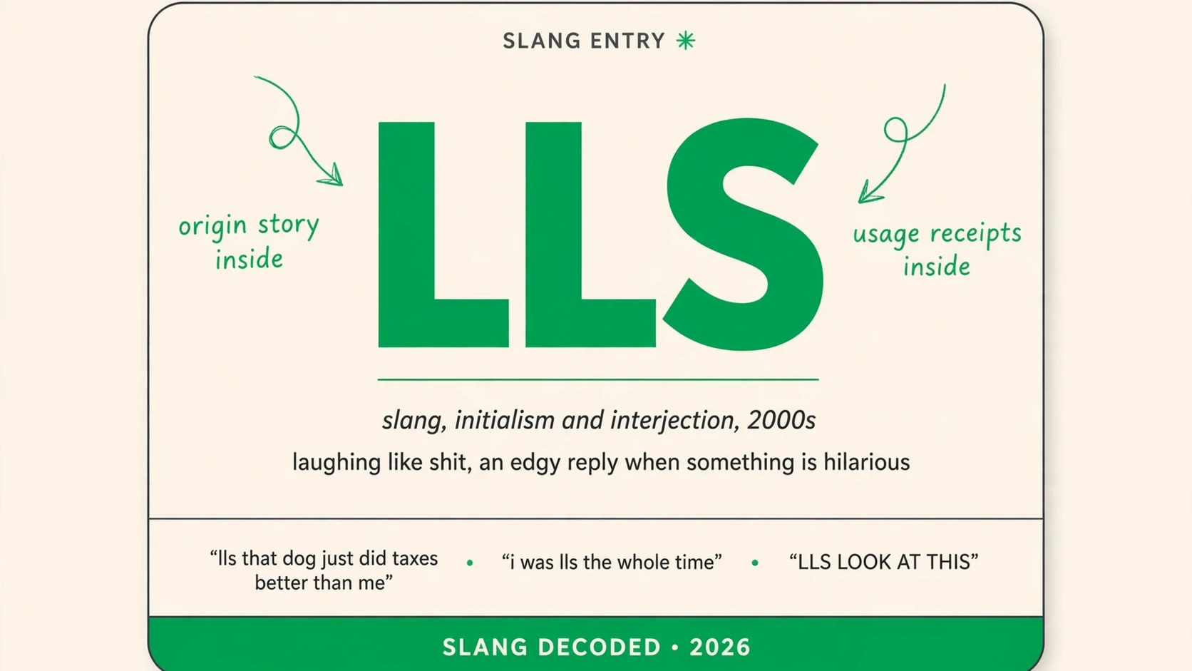 What Does Lls Mean In Slang What Does Lls Mean In Slang