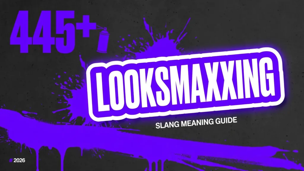 What Does Looksmaxxing Mean In Slang