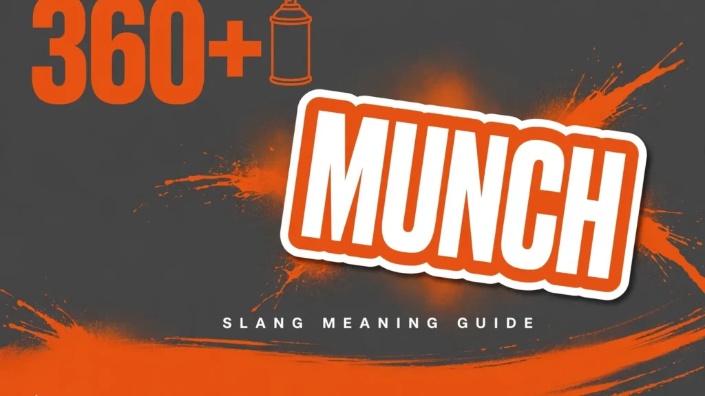 What Does Munch Mean In Slang