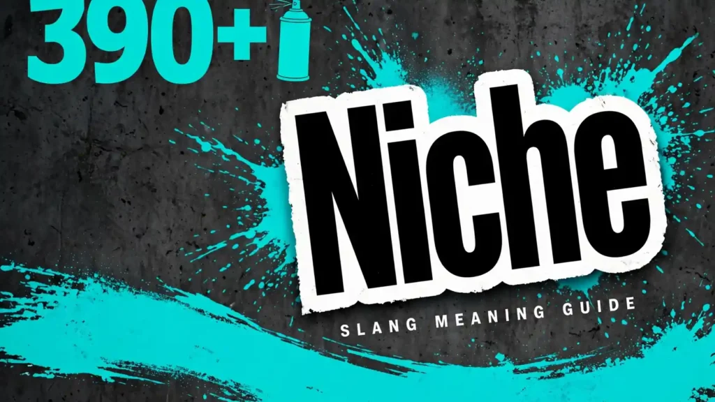 What Does Niche Mean In Slang
