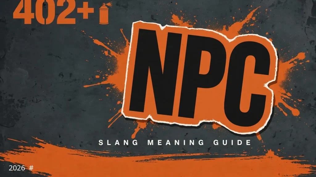 What Does Npc Mean In Slang
