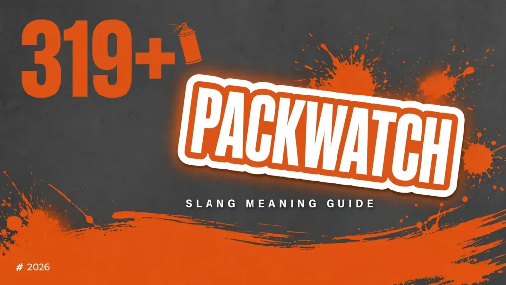 What Does Packwatch Mean In Slang