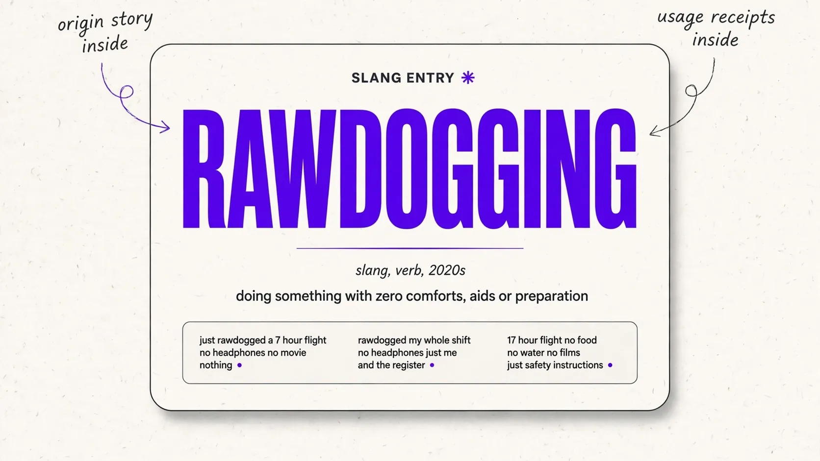 What Does Rawdogging Mean In Slang What Does Rawdogging Mean In Slang