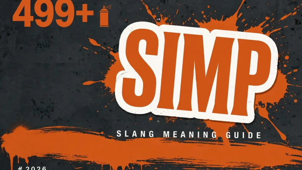 What Does Simp Mean In Slang