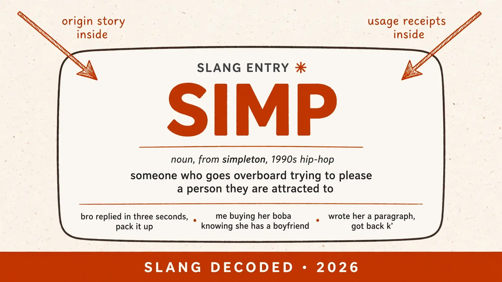 What Does Simp Mean In Slang