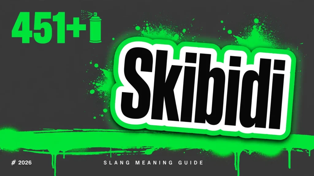 What Does Skibidi Mean In Slang