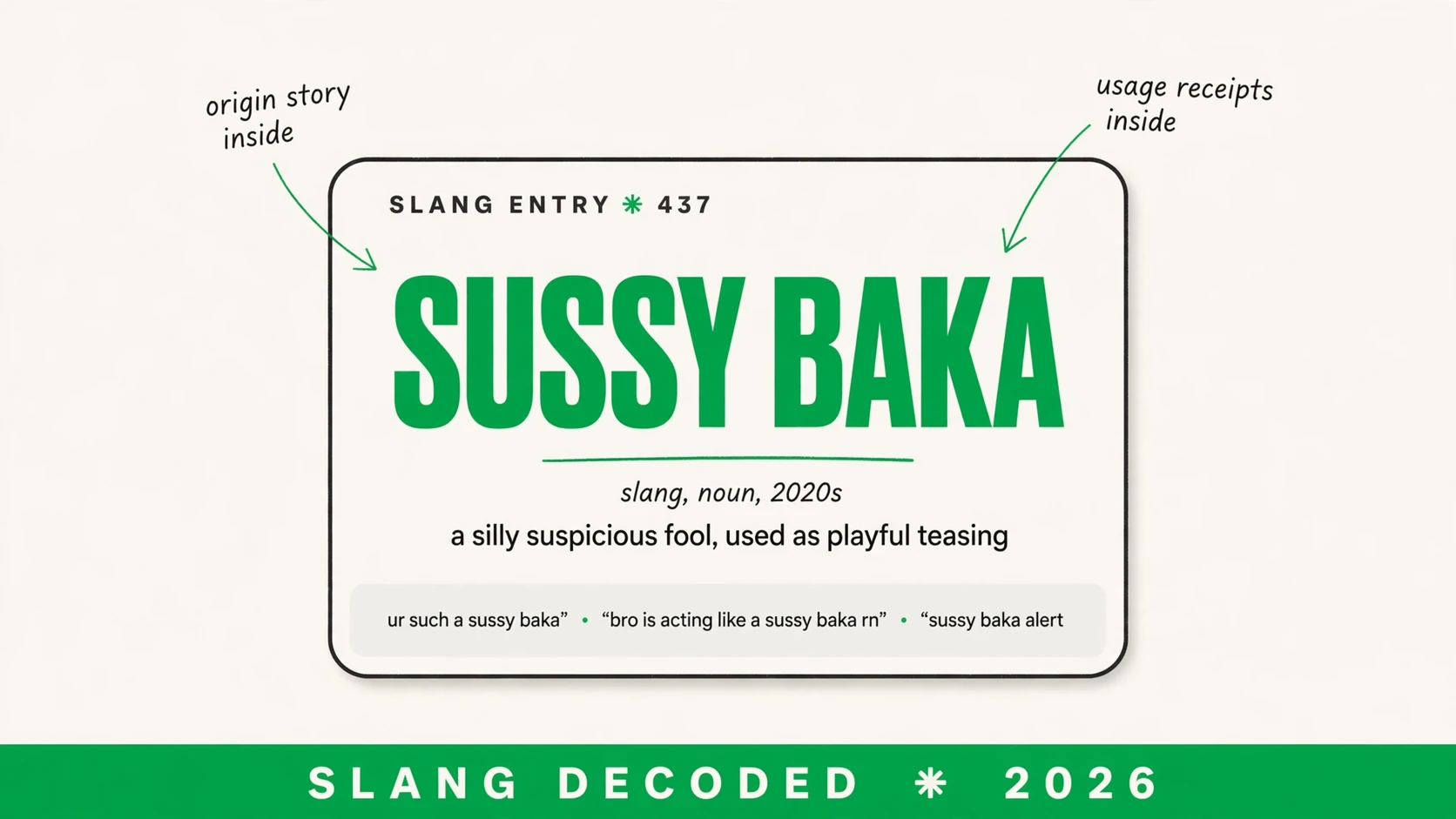 What Does Sussy Baka Mean In Slang What Does Sussy Baka Mean In Slang