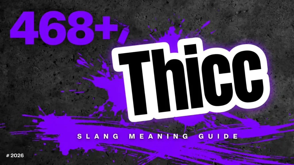 What Does Thicc Mean In Slang