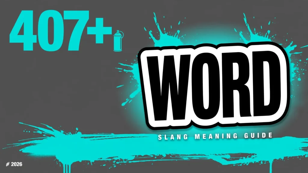 What Does Word Mean In Slang