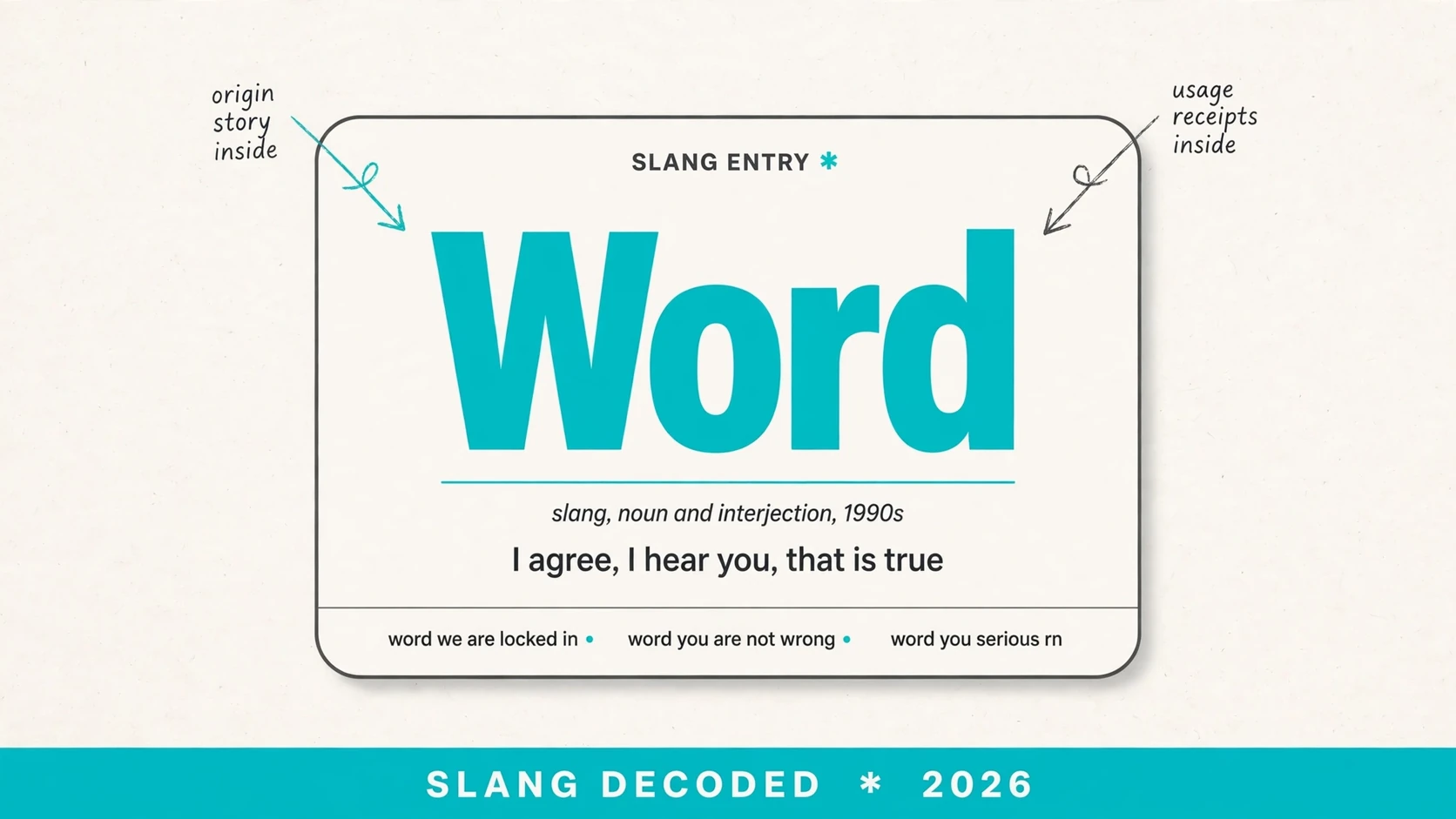 What Does Word Mean In Slang What Does Word Mean In Slang