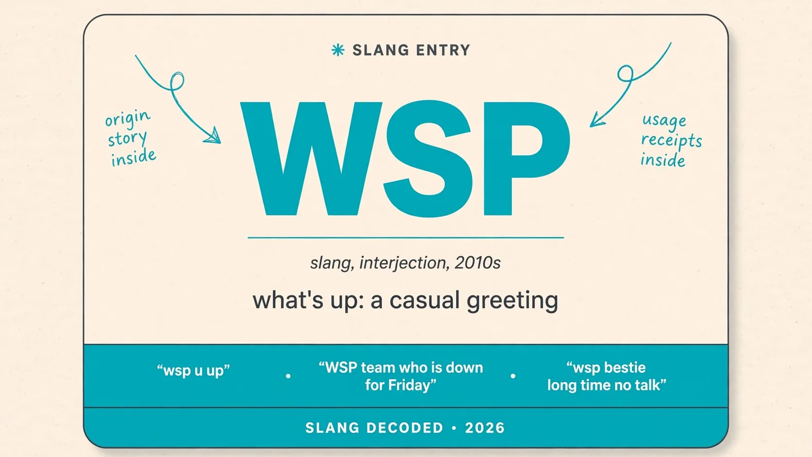 What Does Wsp Mean In Slang What Does Wsp Mean In Slang
