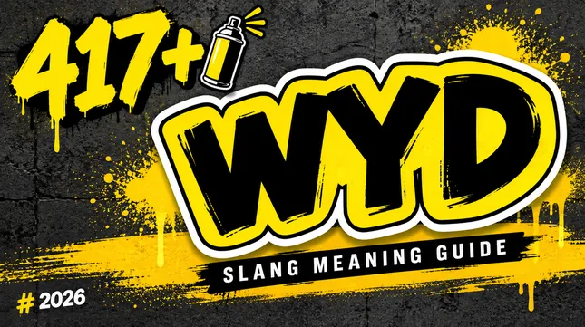 What Does Wyd Mean In Slang